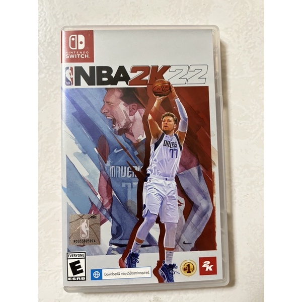 switch NBA 2K22+128G記憶卡
