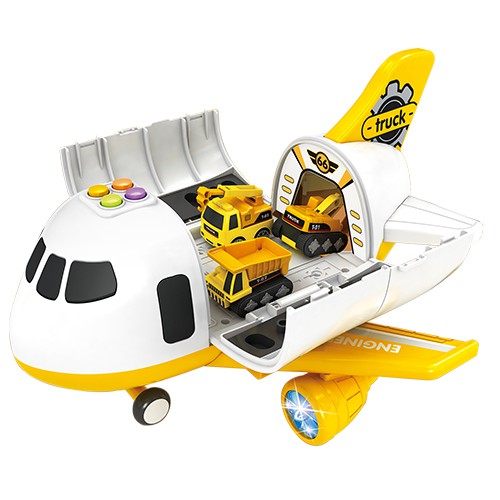 【瑪琍歐玩具】Q版飛機移動總部工程系列/HS2031