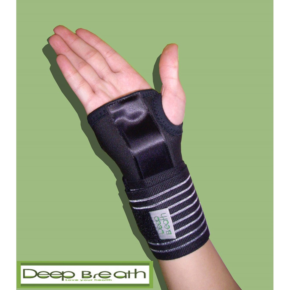 【DeepBreath】運動用品護具A1-210奈米竹炭調整型強固護手掌/護具/護腕