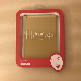 OZAKI i Coat iPad2•iPad3rd•iPad4th暗透明背殼