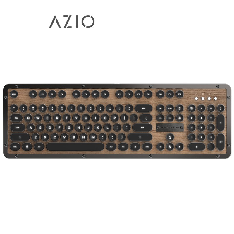 AZIO RETRO系列 BT藍牙打字機鍵盤 中文版(PC/MAC)  本產品不含藍牙接收器
