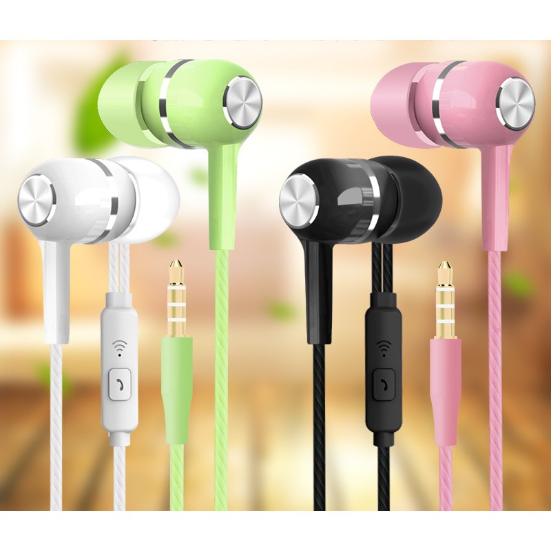 【YOYO】耳機  有線耳機 單色 純色 帶麥 帶mic 3.5mm接頭 便宜 批發
