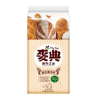 統一 麥典 麵粉 實作工坊 麵包專用粉 1kg (500g*2) ＊水蘋果＊ N-108