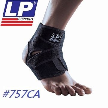 LP 美國頂級護具 LP 757 CA 透氣式 調整型 護踝 (1入) 護具 護膝 籃球 羽毛球 自行車 慢跑 運動