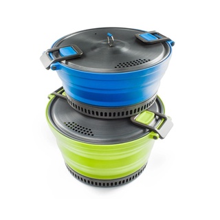 GSI 美國 ESCAPE HS 折疊鍋 2L/3L 戶外 登山 露營 野炊 50232 50233 綠野山房