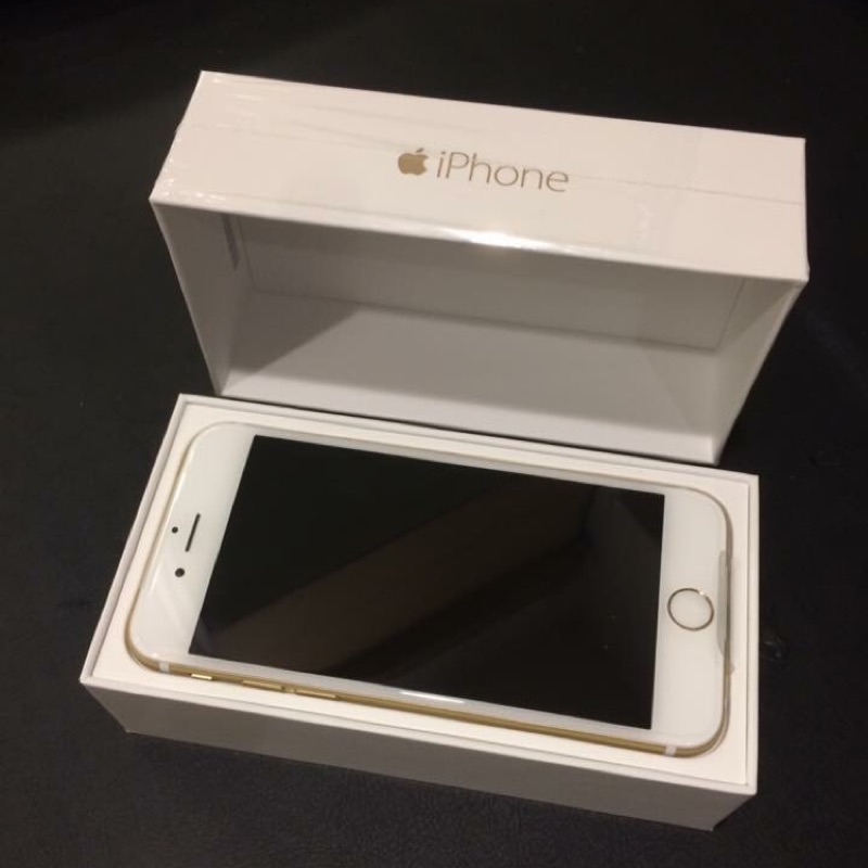 全新iphone手機 i6 32G 金色 4.7吋 原廠保固一年
