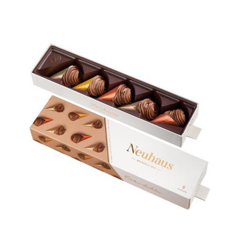 (現貨）(最後一組特惠）Neuhaus 甜筒造型巧克力