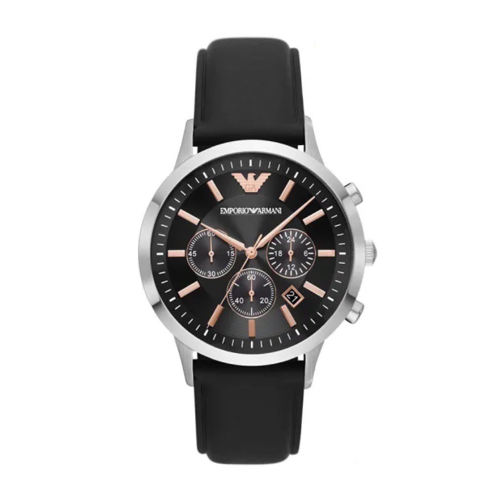 【EMPORIO ARMANI】亞曼尼紳士計時手錶 AR11431  現代鐘錶