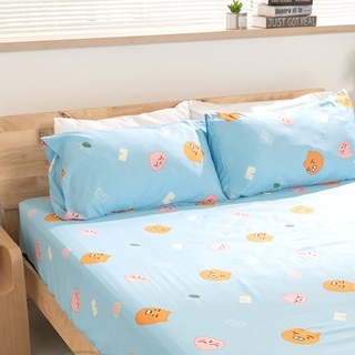 Kakao Friends萊恩&桃子TENCEL天絲™床包組任選 台灣製 Norns 萊恩 Ryan 寢具 床包 枕套