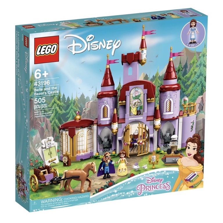 LEGO 樂高 43196 美女與野獸城堡 迪士尼系列