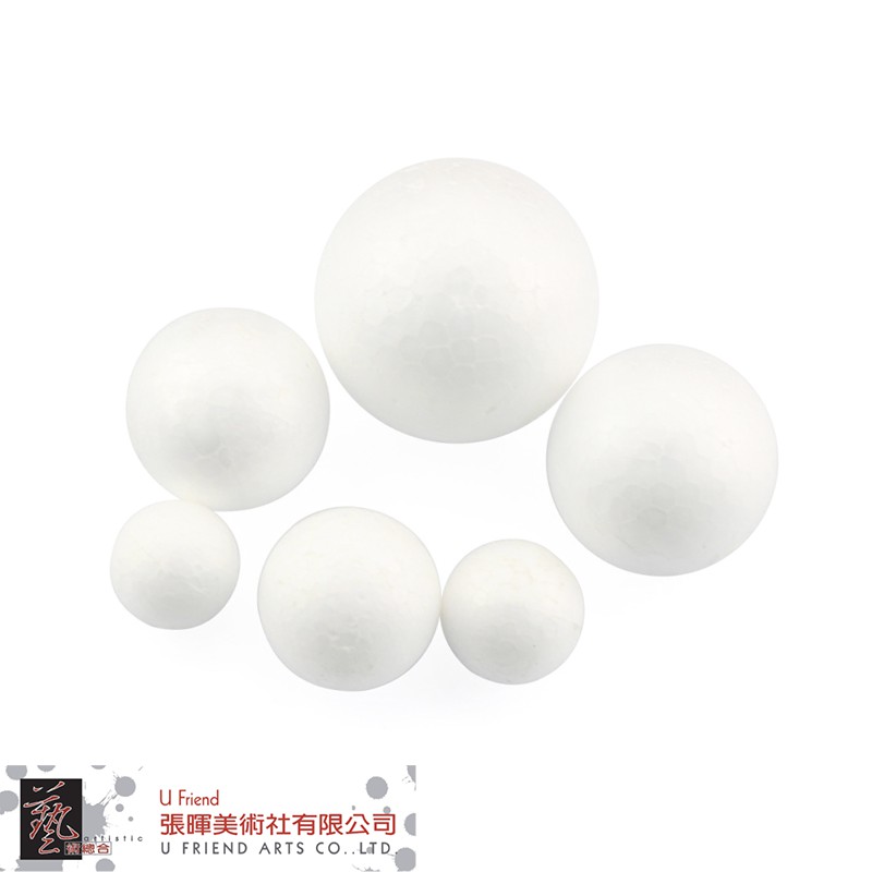 設計模型材料高密度保麗龍球/泡沫球(12cm~20cm)