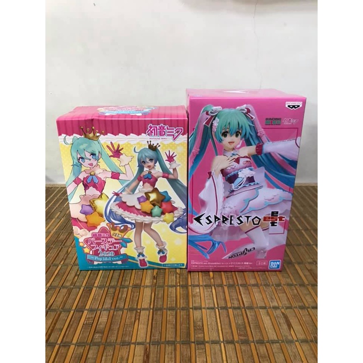 日本正版 景品 初音未來 MIKU Birthday 2020生日初音  2019賽車初音 ESPRESTO 晴着