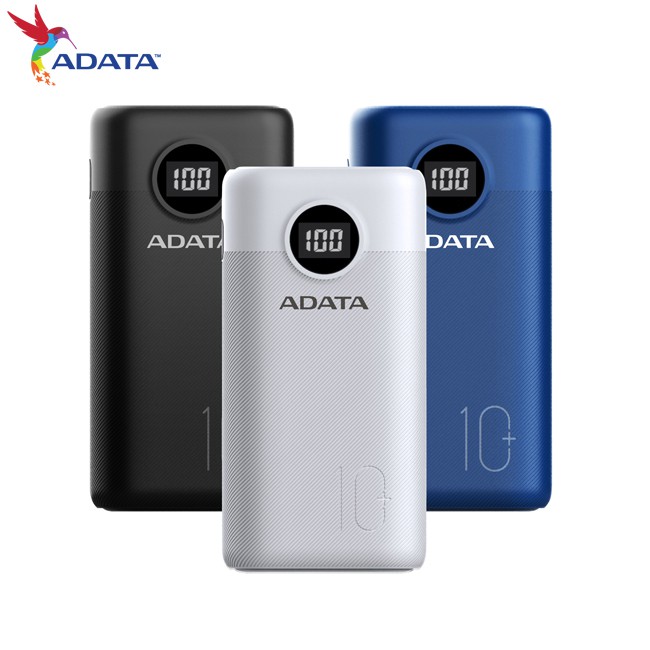 威剛 ADATA P10000QCD PD QC USB-C 數位顯示電量 10000mAh 極速 快充 行動電源