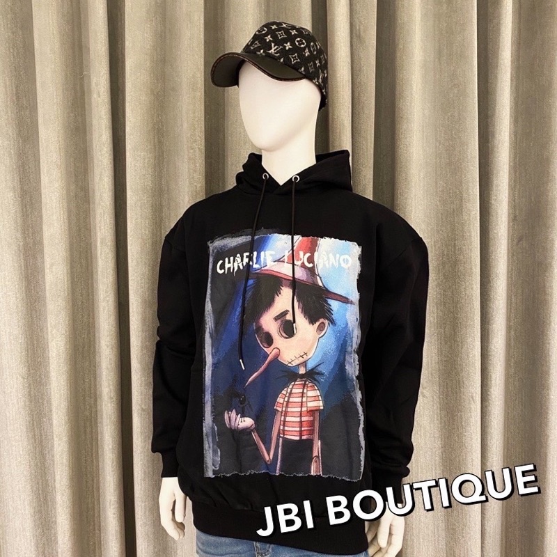 JBI BOUTIQUE✔️Charlie Luciano CL 小木偶 長袖 帽踢/衛衣