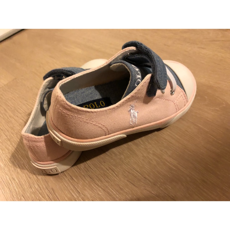 Ralph Lauren Polo 女童鞋 15cm 粉色