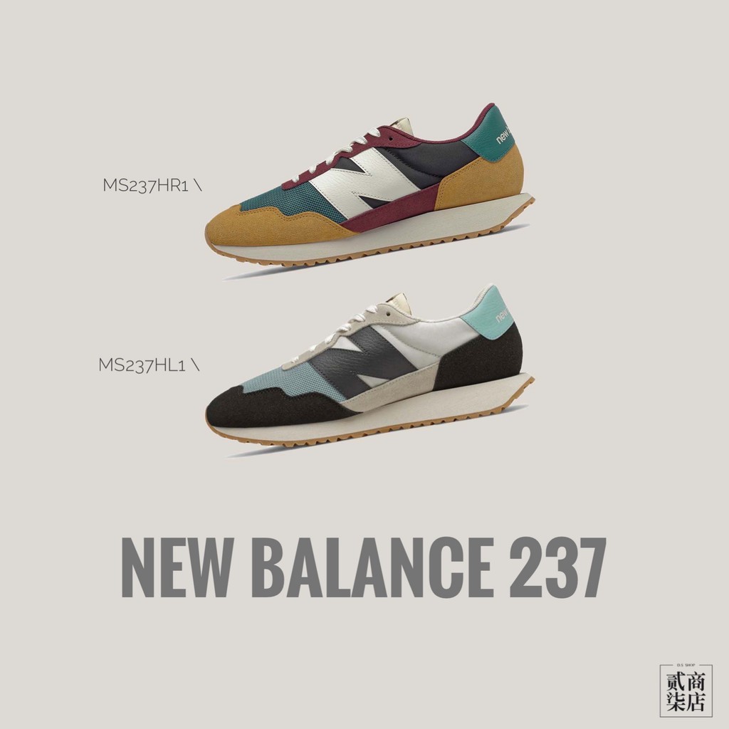 貳柒商店) New Balance 237 NB237 男款 復古 休閒鞋 麂皮 MS237HL1 MS237HR1