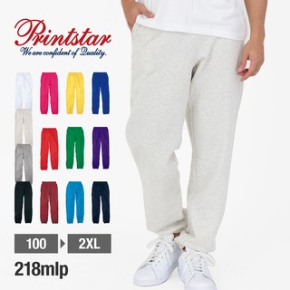 免運【JS】日本品牌 Printstar 218-MLP 8.4oz 重量型 運動褲 全棉"長褲"