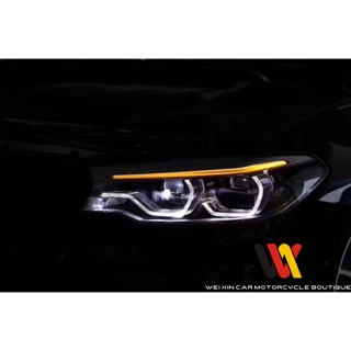 威鑫汽車精品 BMW G30 G31 低配LED大燈 升級高配LED大燈總成 編程安裝一次解決