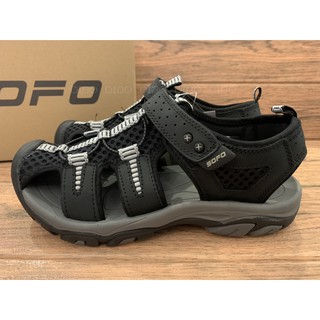 DIBO~SOFO 男生款 OUTDOOR涼鞋 戶外沙灘鞋 護指溯溪鞋 護趾鞋 黑色 涼鞋-M51036