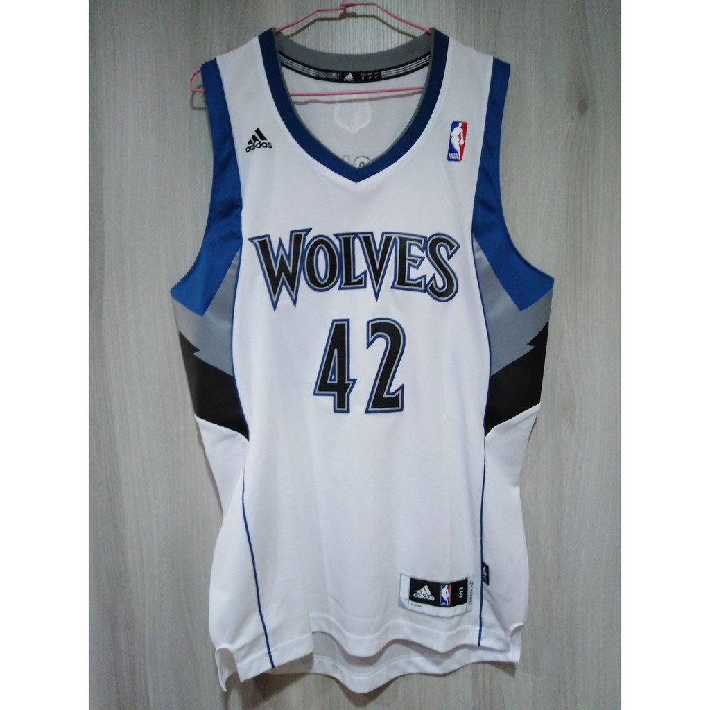Nba球衣kevin Love 愛神灰狼隊adidas M S號 蝦皮購物