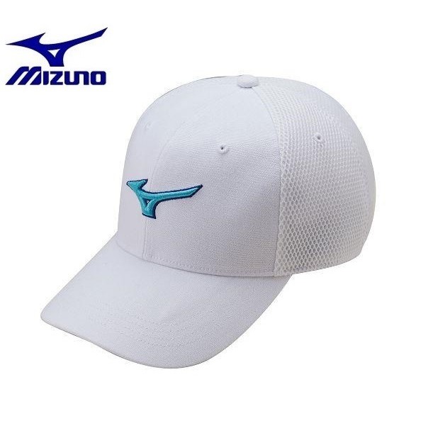 美津濃 MIZUNO 白色新透氣棉布網帽 運動帽 棒球帽 遮陽帽 休閒帽 32TW100401 超低特價$399/頂