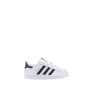 ADIDAS 小童鞋 SUPERSTAR I WHITE 金標 白黑【A-KAY0】【C77913】