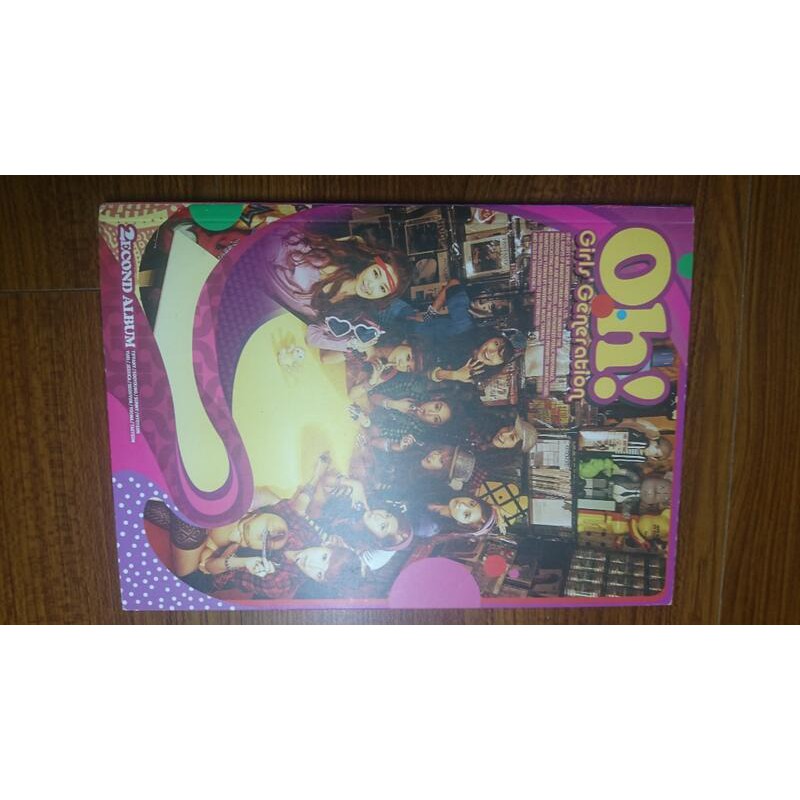 韓少女時代girl Generation Oh 附中文歌詞保存良好光碟輕刮書況非常好 蝦皮購物