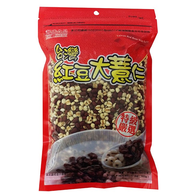 【耆盛】紅豆大薏仁(500g)