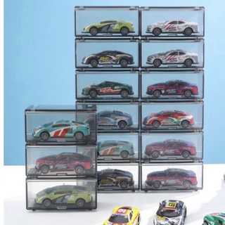現貨 現貨多美卡壓克力展示盒 收納盒 風火輪 模型車 玩具車 1:64 展示盒 展示 收納 裝飾 擺設 模型