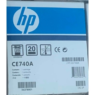 HP CE740A 原廠黑色碳粉匣 ◆ 適用主機: CLJ CP5225