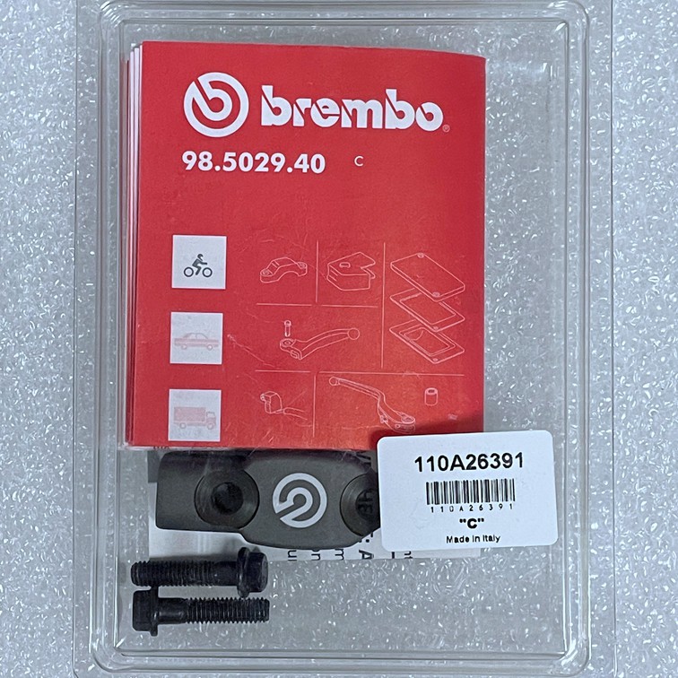 BREMBO RCS 14/15/16/17/19 後視鏡轉接座/後視鏡座/鏡座 正牙10mm