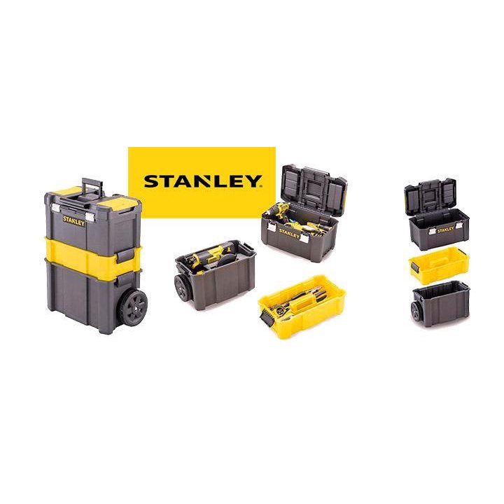 含稅*史丹利 STANLEY 3合1移動式工具箱 工具箱 工具盒 推車 工具盤 STST1-80151