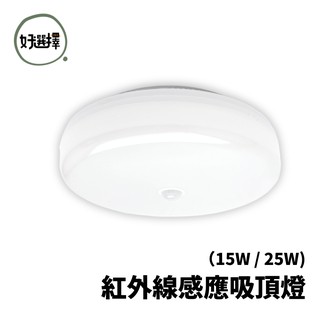 15W 25W 人體感應吸頂燈 紅外線 樓梯陽臺燈 玄關燈