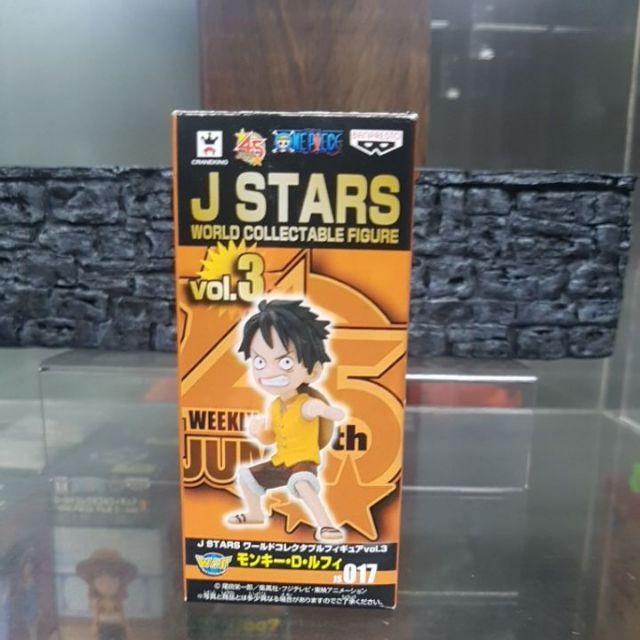 日版金證* 全新未拆 海賊王 航海王 wcf j stars 魯夫