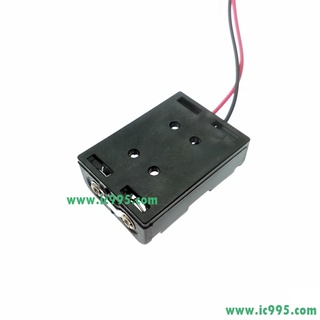 (ic995)23A 電池盒 雙節 並聯 帶線 電源供應 開發版 UPS DIY #0633