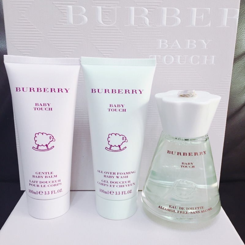 Burberry Baby Touch 綿羊寶貝淡香水100ml 禮盒(香水+沐浴精+身體乳) 特價1500原價2800