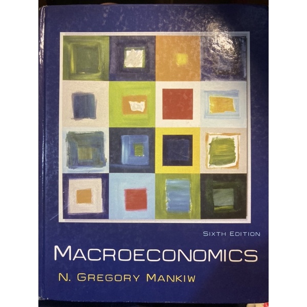 Mankiw macroeconomics總經原文書 6版