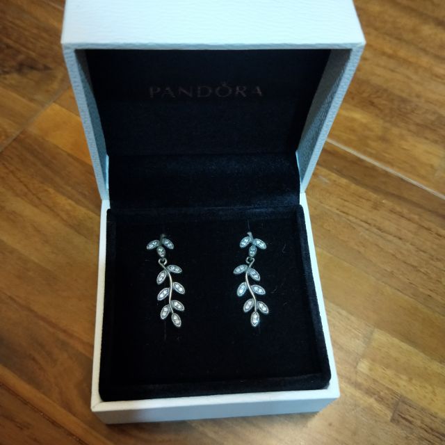 Pandora 潘朵拉 純銀925耳環 二手9成新