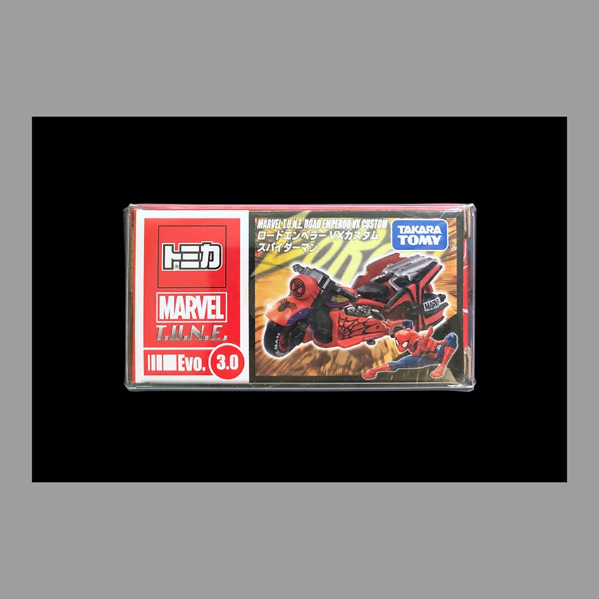 Takara Tomy Tomica 多美小汽車 MARVEL 漫威 蜘蛛人 摩托車 T.U.N.E. Evo. 3.0