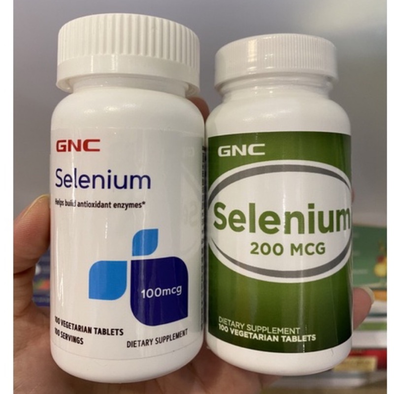 【On代購】 GNC 硒元素 Selenium 100mcg 100顆 200mcg 200顆