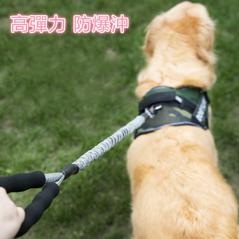 防爆沖遛狗鏈子狗狗牽引繩寵物牽引繩狗鏈子中大型犬繩子寵物用品 蝦皮購物