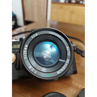 Canon FD 介面 －Auto Revuenon 28mm F2.8 大口徑55mm