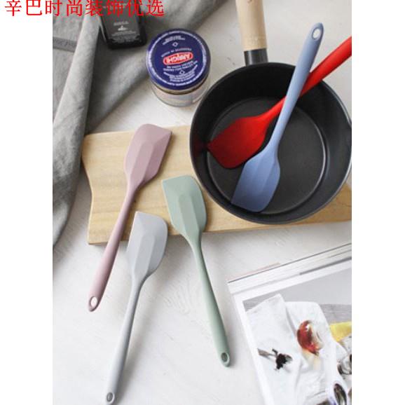 💕現貨💕📣韓國製矽膠小刮勺 刮勺 蠟筆色刮勺 烘培刮勺