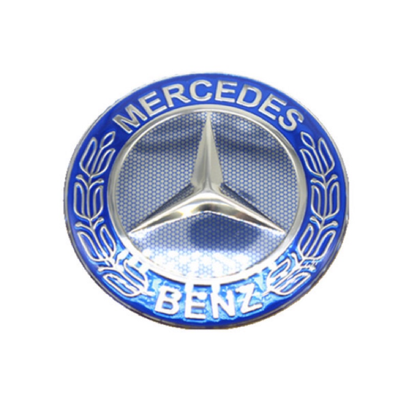 ANS汽車配件 賓士 （Benz） 鋁圈 輪圈中心蓋貼紙標誌 貼標65 72 MM c320 c200 c250 c30