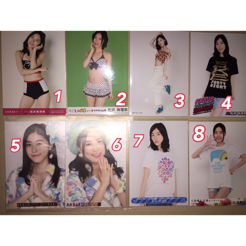 Ske48 松井珠理奈生寫真 蝦皮購物