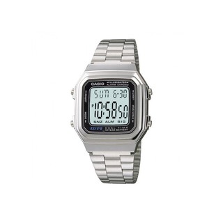 【CASIO】卡西歐 復古時尚銀錶 電子錶 A178WA A178WA-1A 宏崑時計 台灣公司貨保固一年