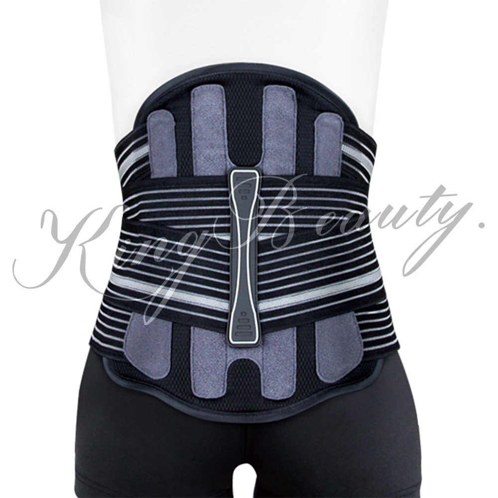 愛民 I-M WB-677 12.5吋灰紋透氣軟背架 軀幹裝具(未滅菌) 支撐護腰 保護腰帶 工作護腰