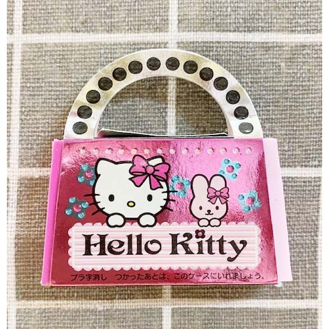 【震撼精品百貨】Hello Kitty 凱蒂貓~橡皮擦組-皮包造型*37625