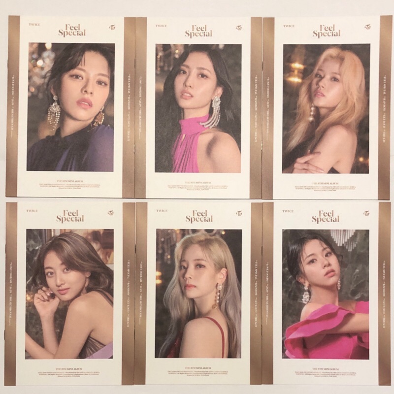 Twice 韓版 Feel Special 專輯歌詞本 蝦皮購物