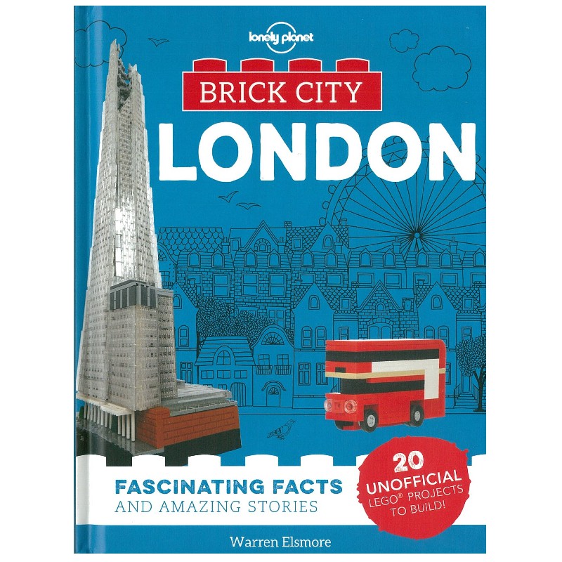 Lonely Planet Brick City: London  樂高城市 繪本迷真愛收藏推薦